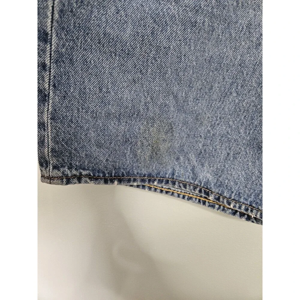 34W - Vintage Levi Strauss & Co. Mens Blue Medium Wash Denim Shorts Regular Fit